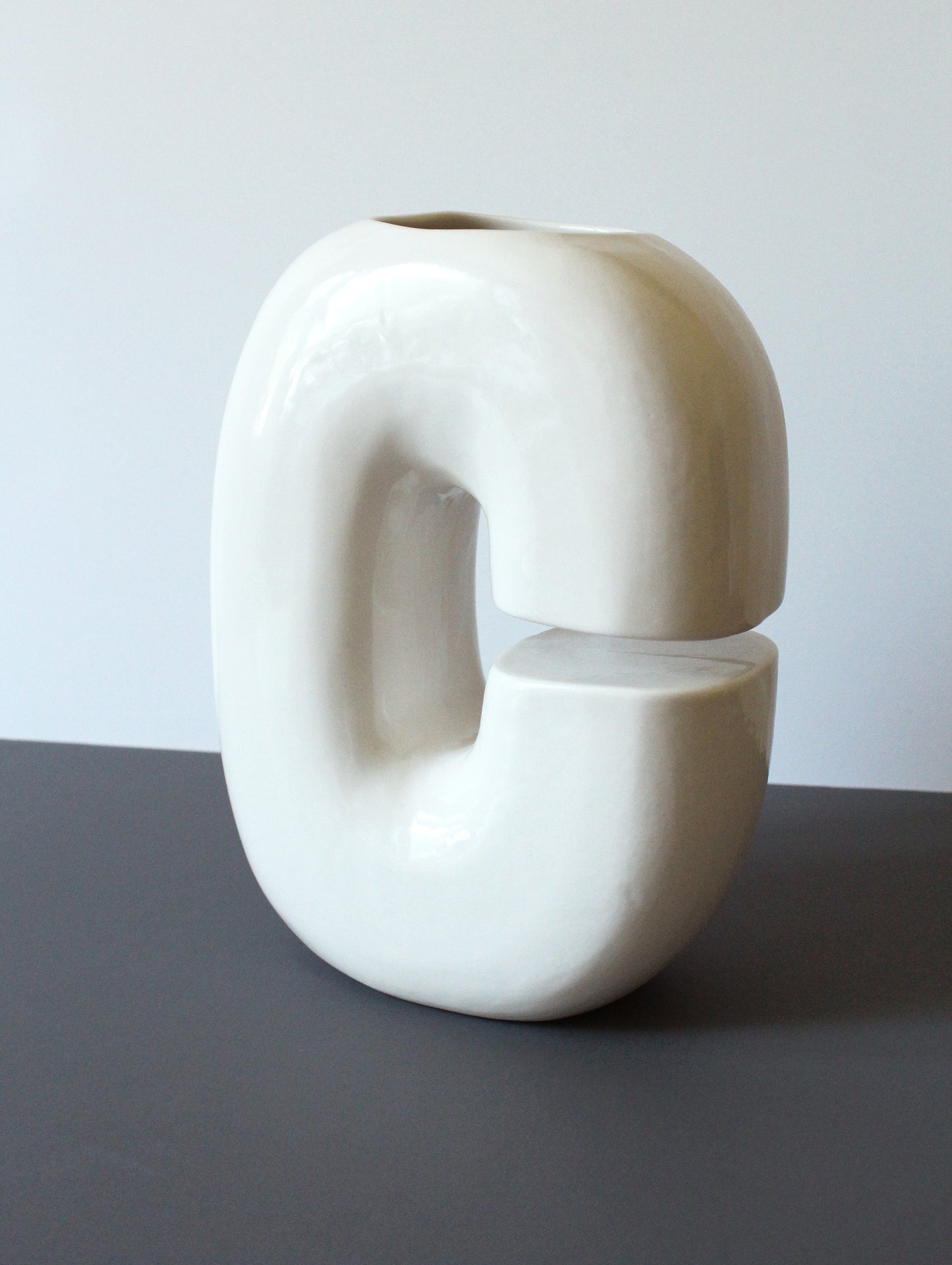 Ceramic Vase | Letter C