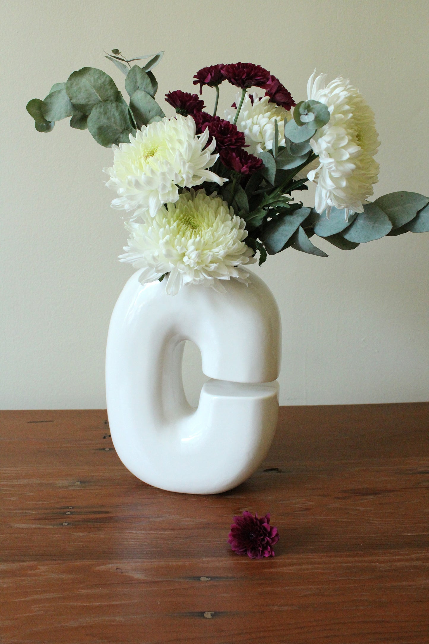 Ceramic Vase | Letter C