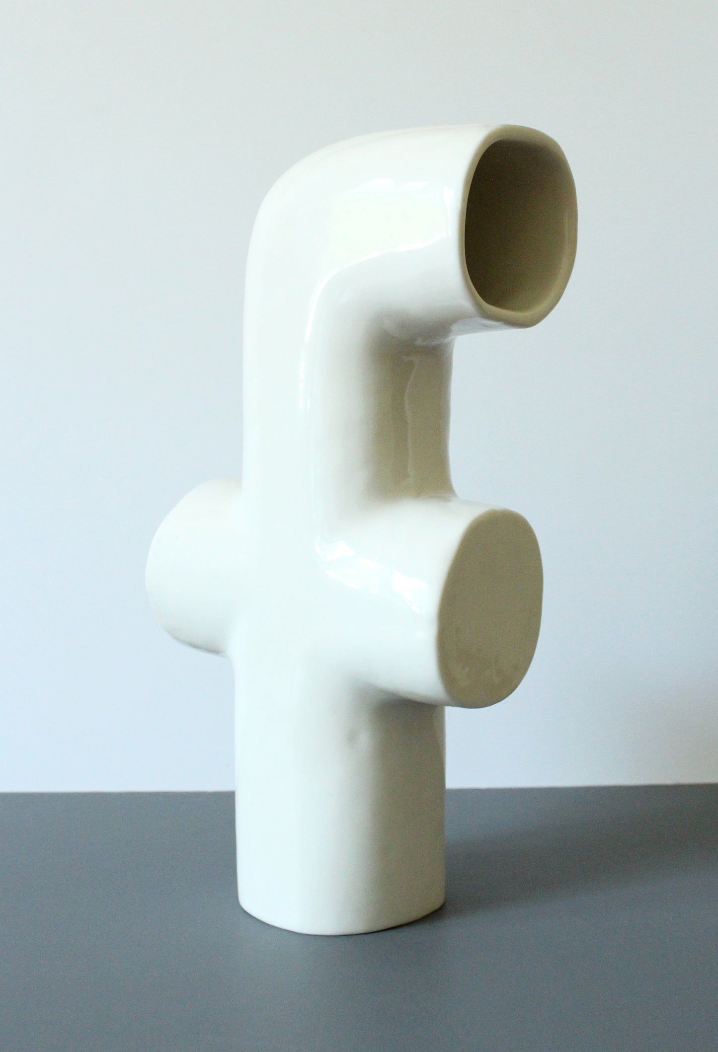 Ceramic Vase | Letter f