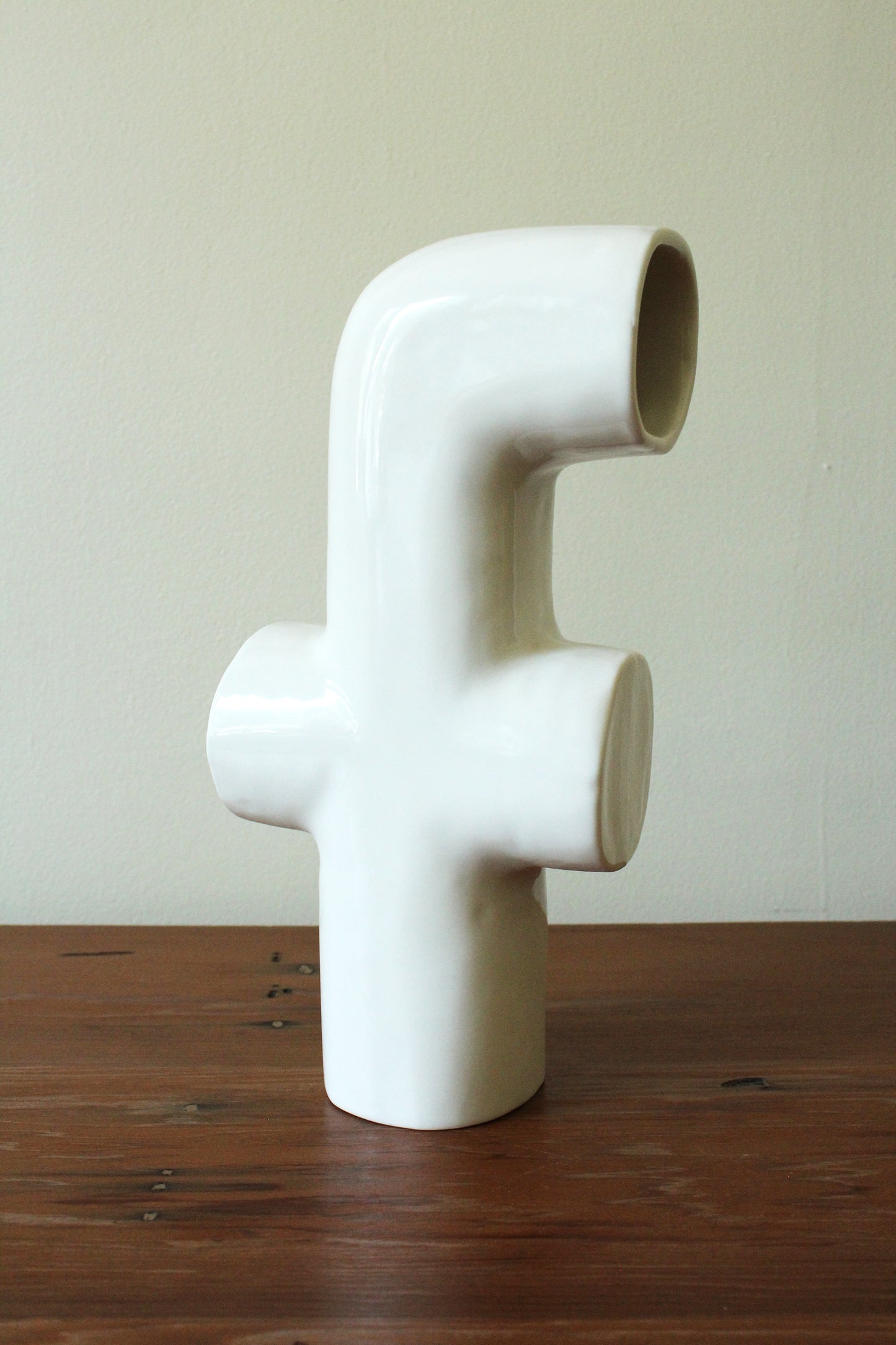 Ceramic Vase | Letter f