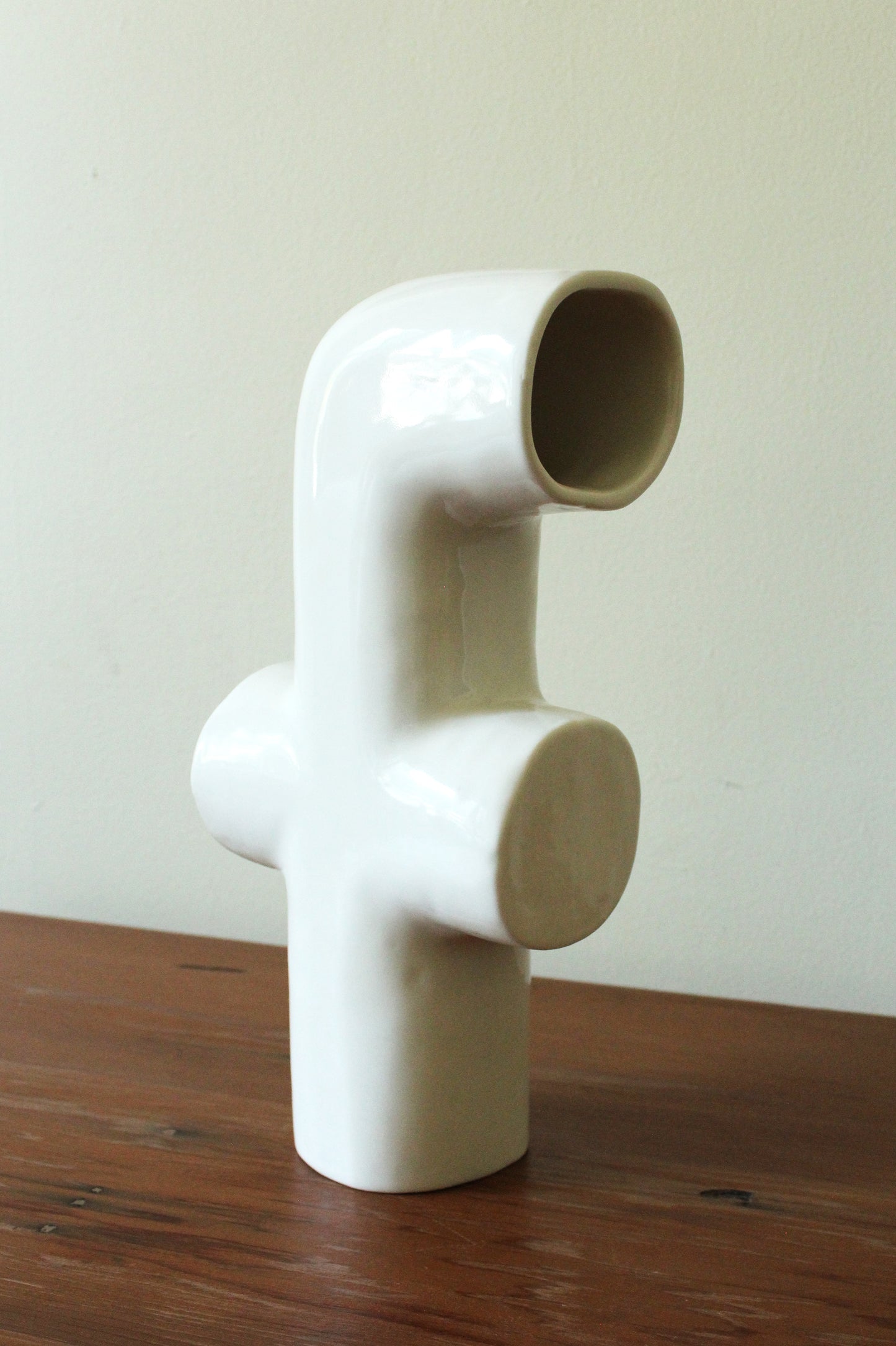 Ceramic Vase | Letter f