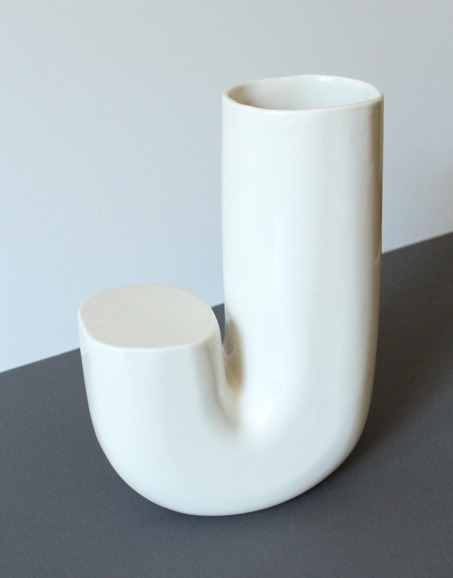 Ceramic Vase | Letter J