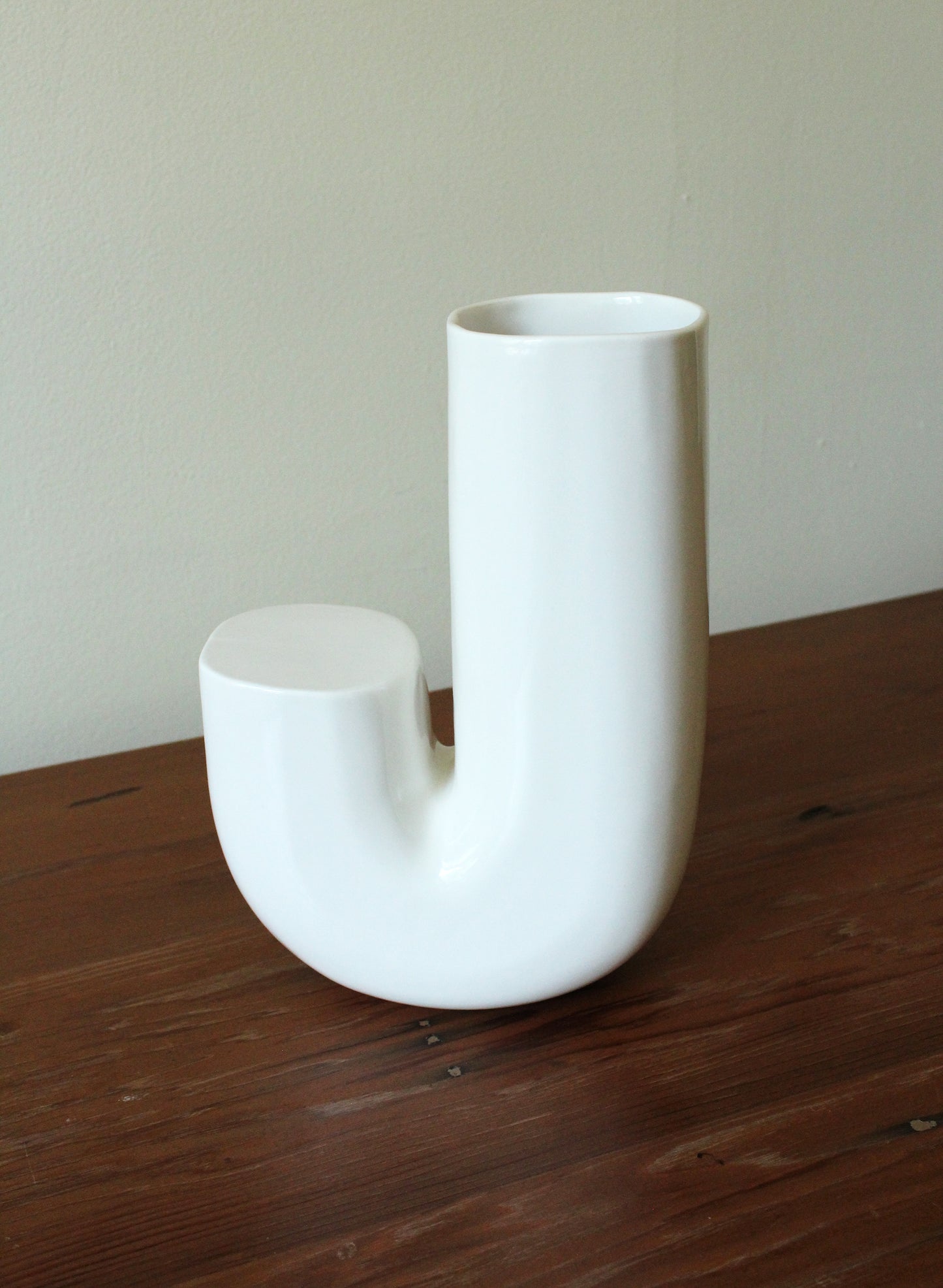 Ceramic Vase | Letter J