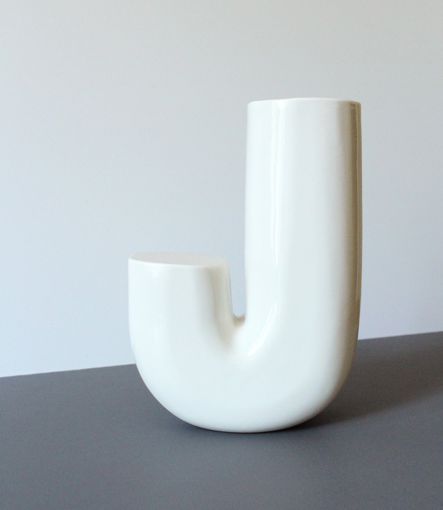 Ceramic Vase | Letter J