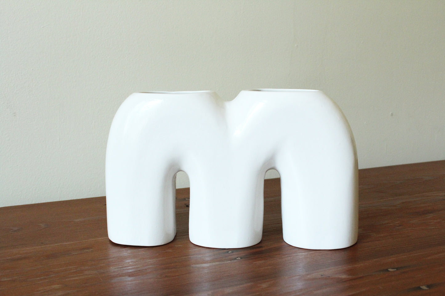 Ceramic Vase | Letter m