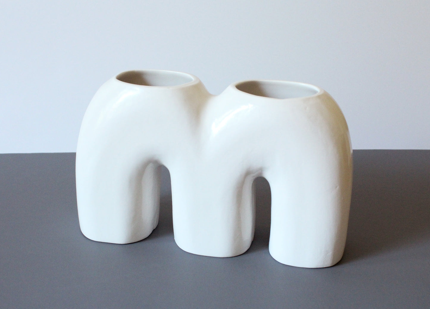 Ceramic Vase | Letter m