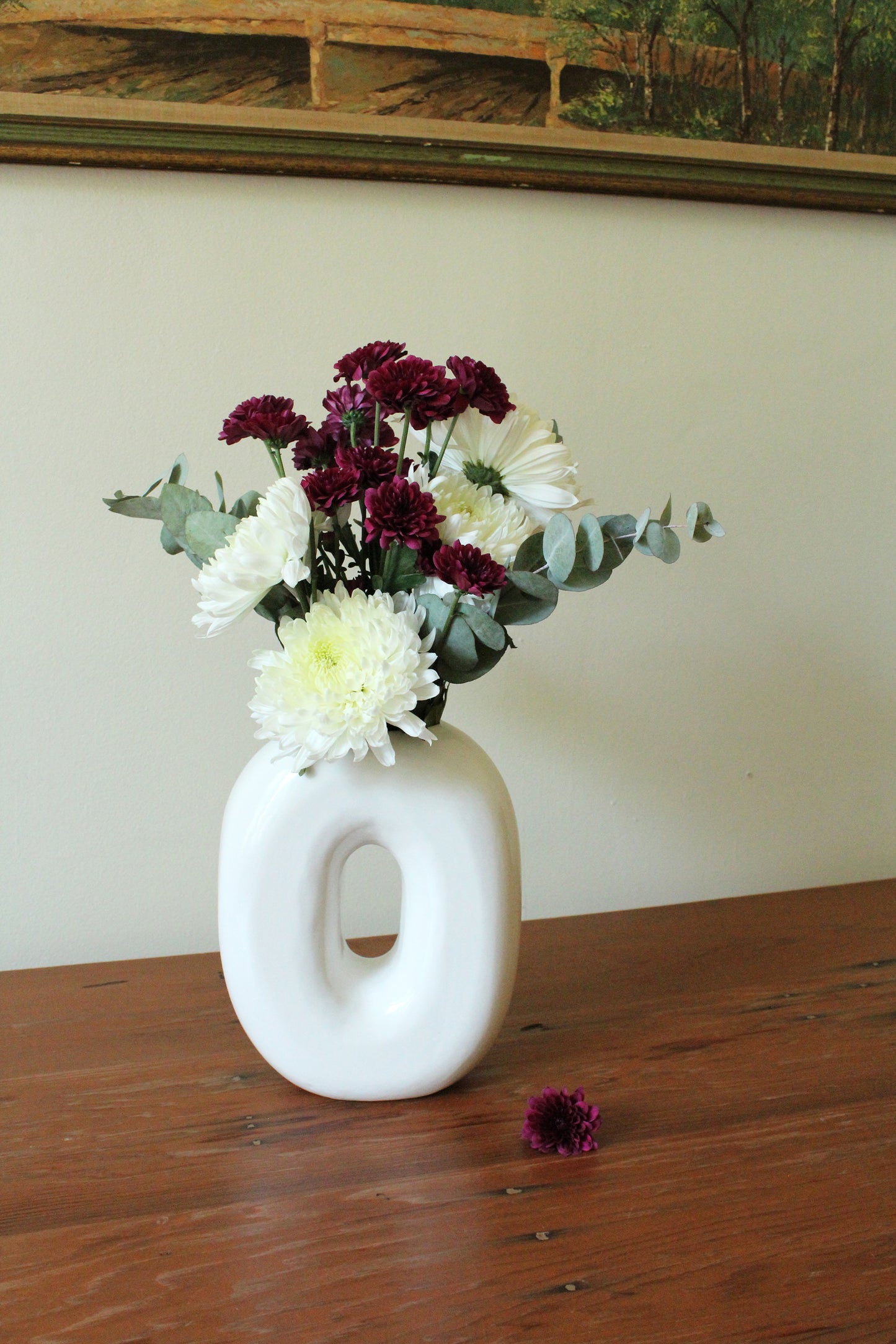 Ceramic Vase | Letter O