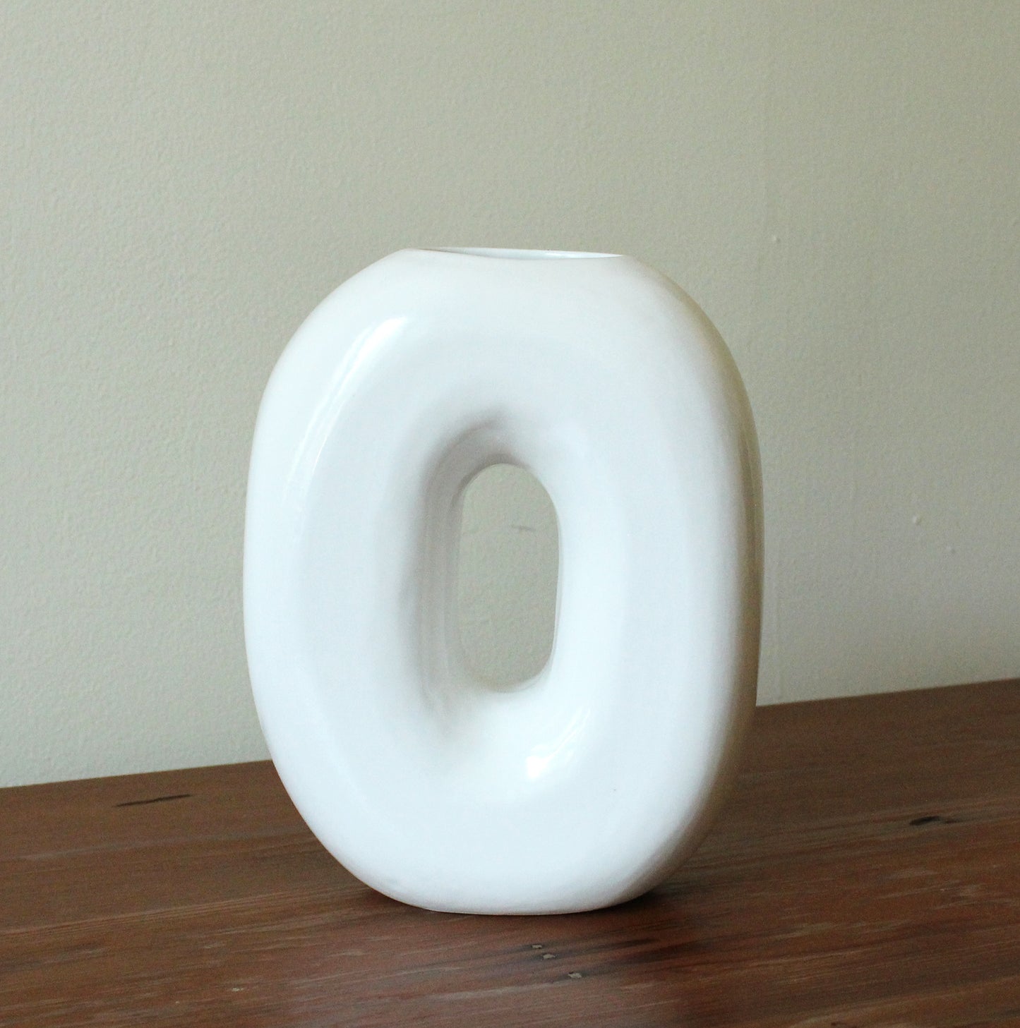 Ceramic Vase | Letter O