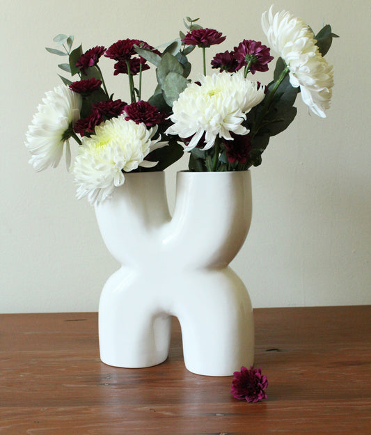 Ceramic Vase | Letter X