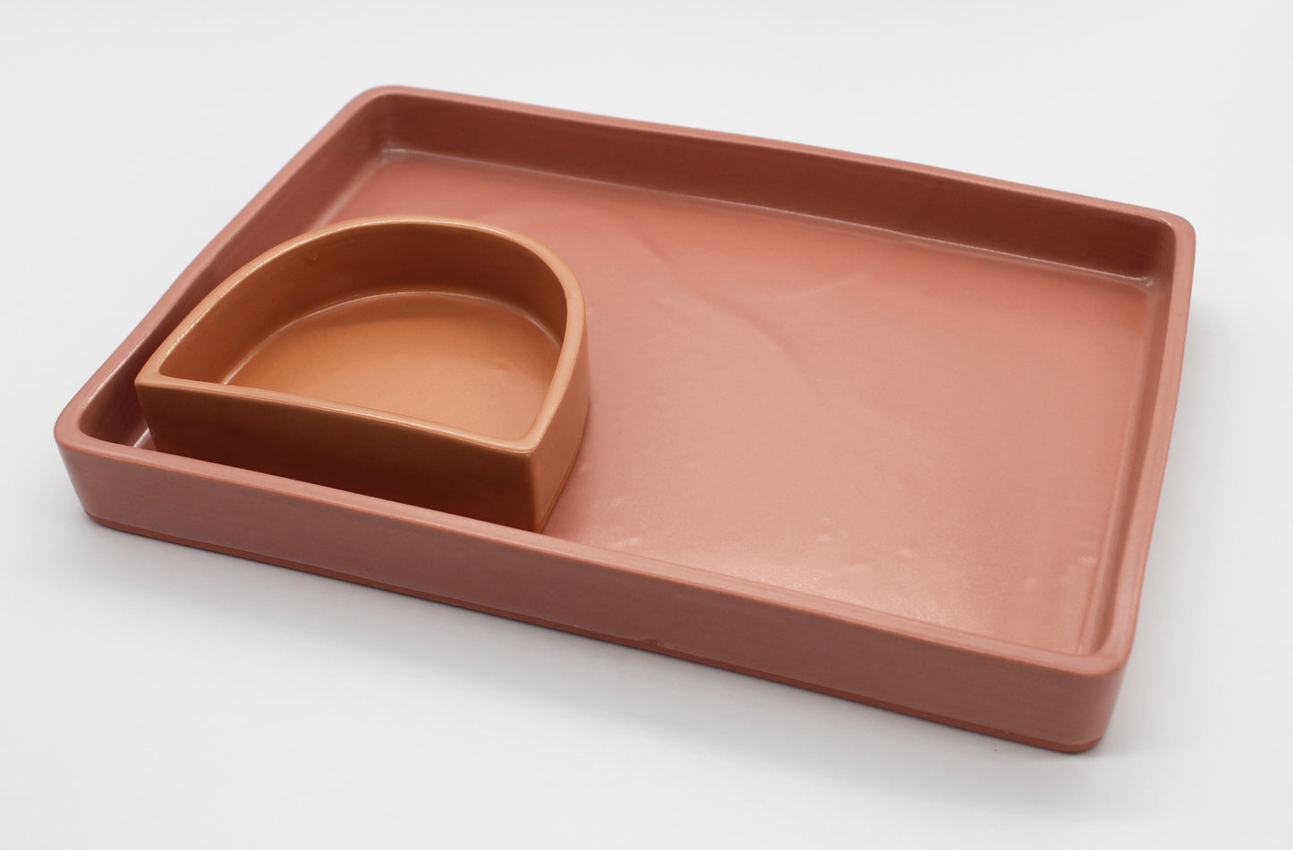 Rectangle Tray Set | Warm Hues