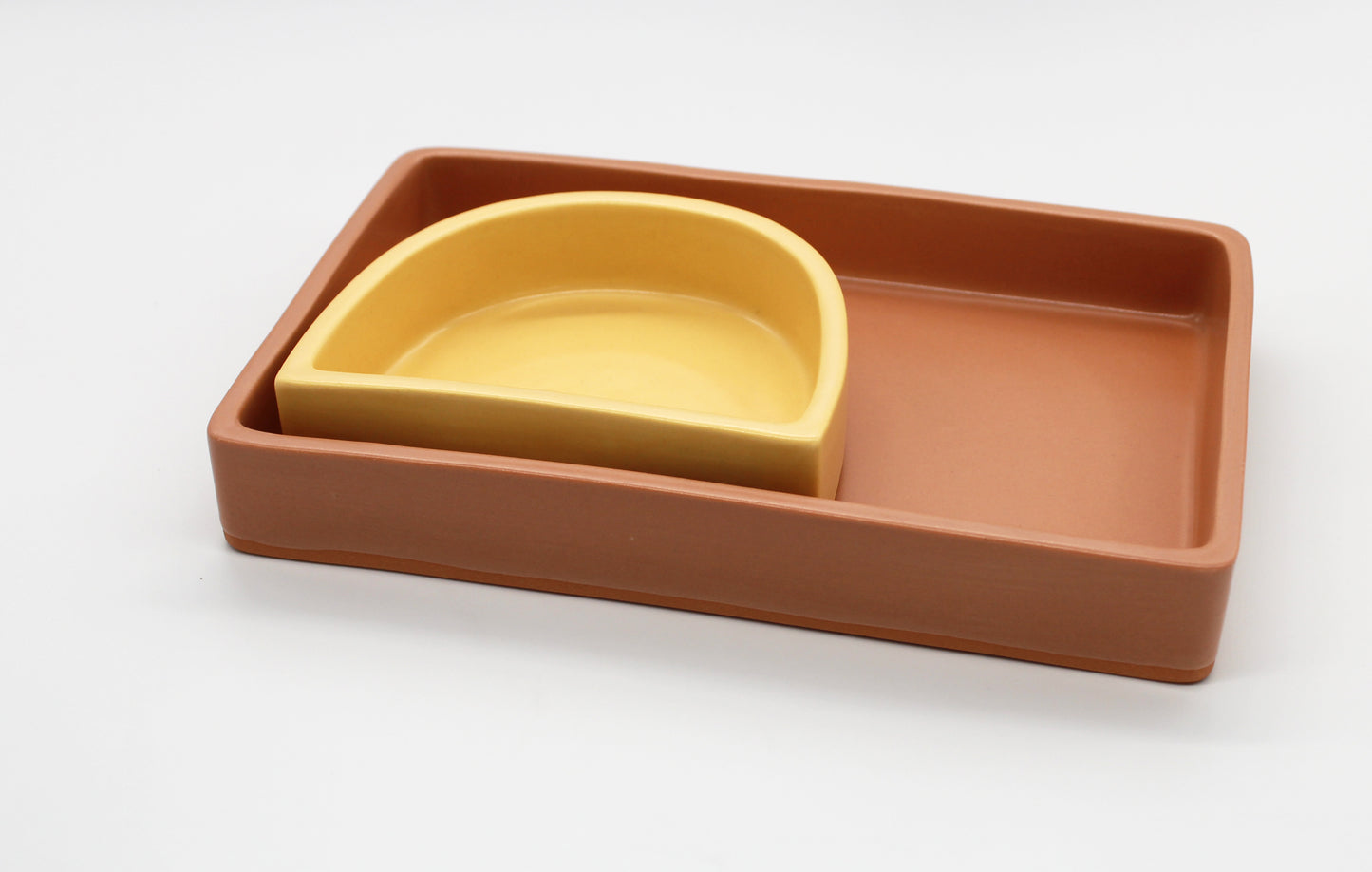 Rectangle Tray Set | Warm Hues