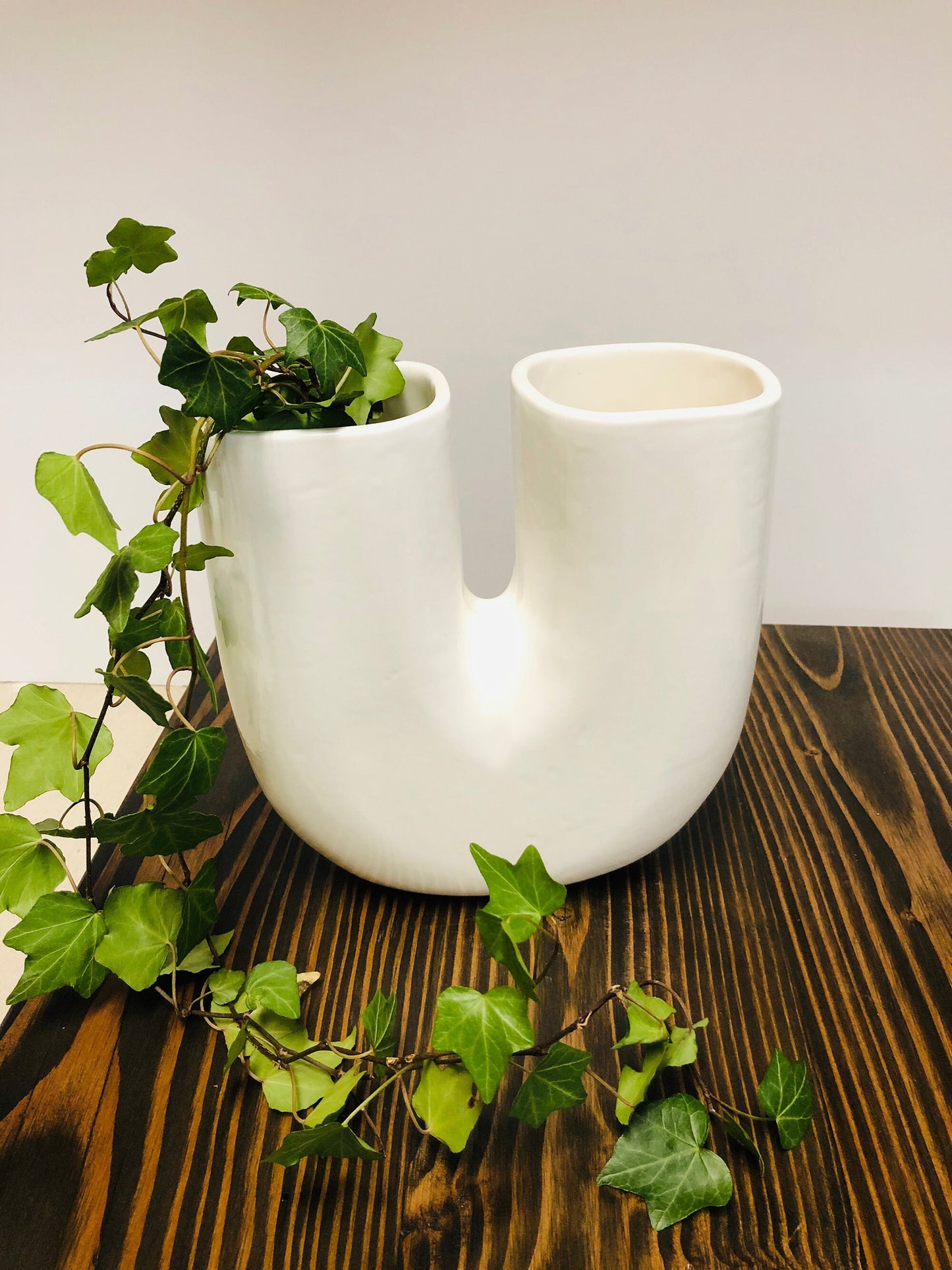 Ceramic Vase | Letter U