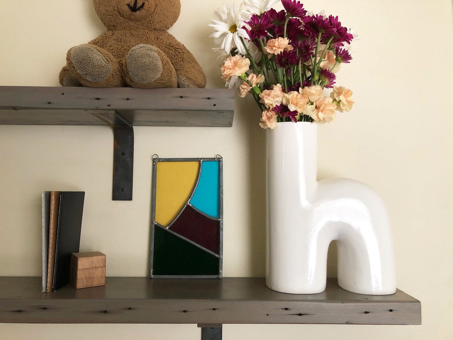 Ceramic Vase | Letter h