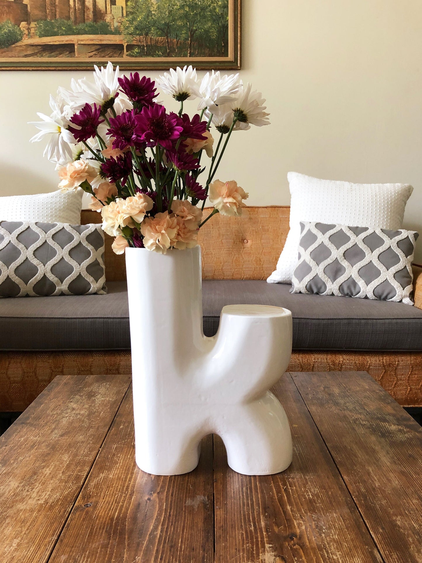 Ceramic Vase | Letter k