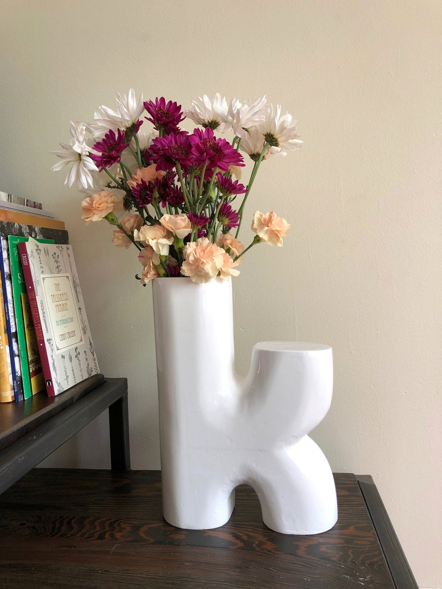 Ceramic Vase | Letter k