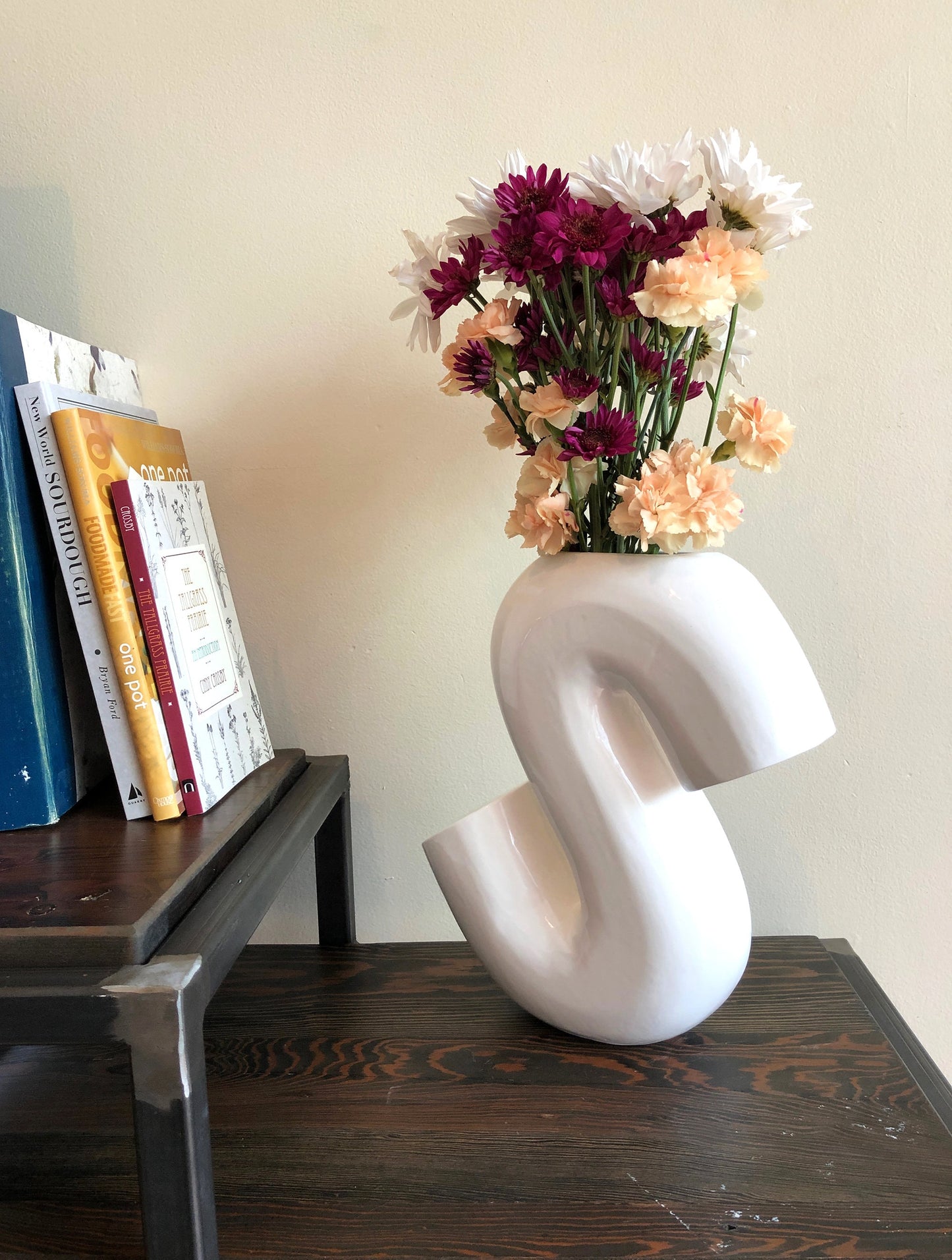 Ceramic Vase | Letter S