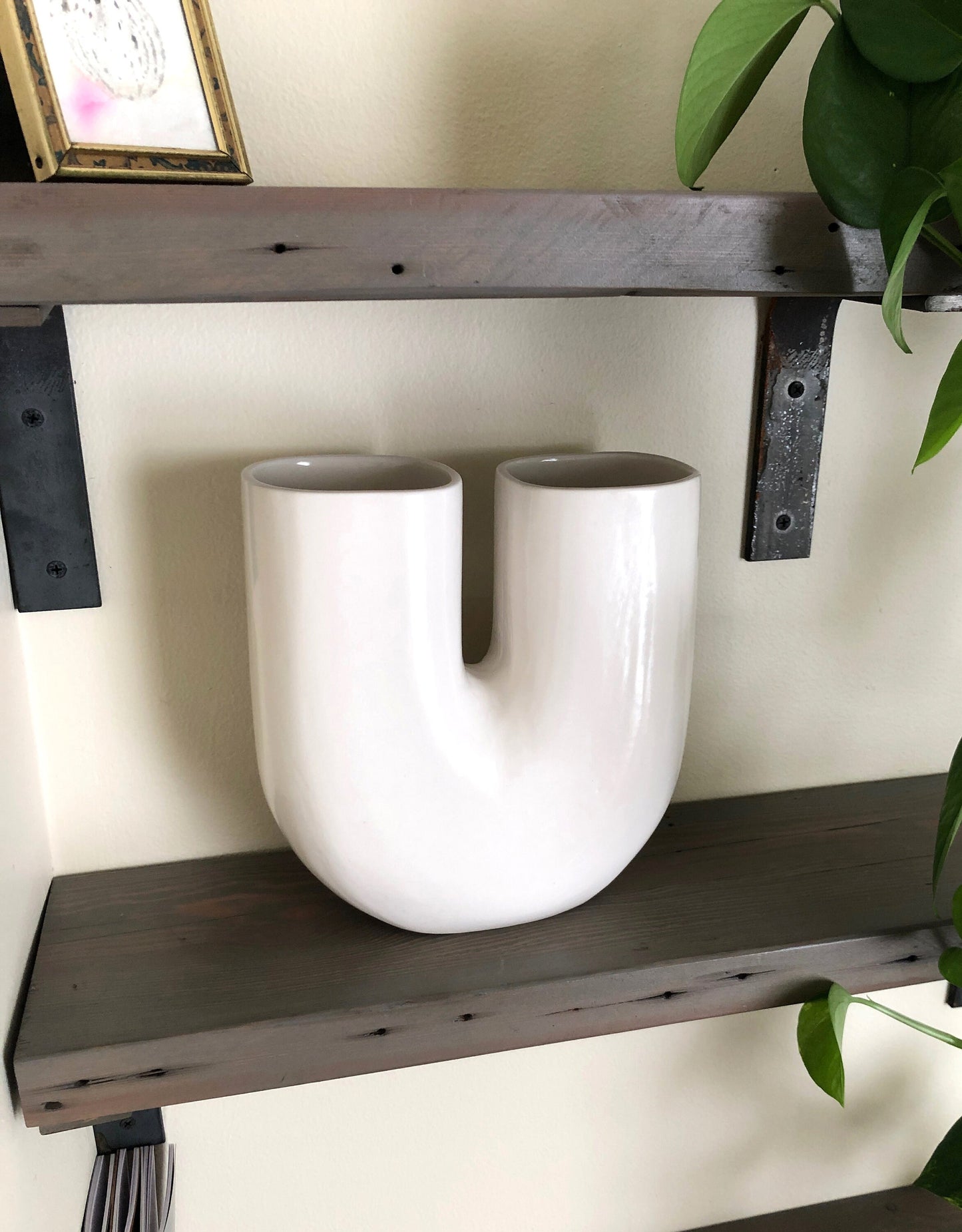 Ceramic Vase | Letter U