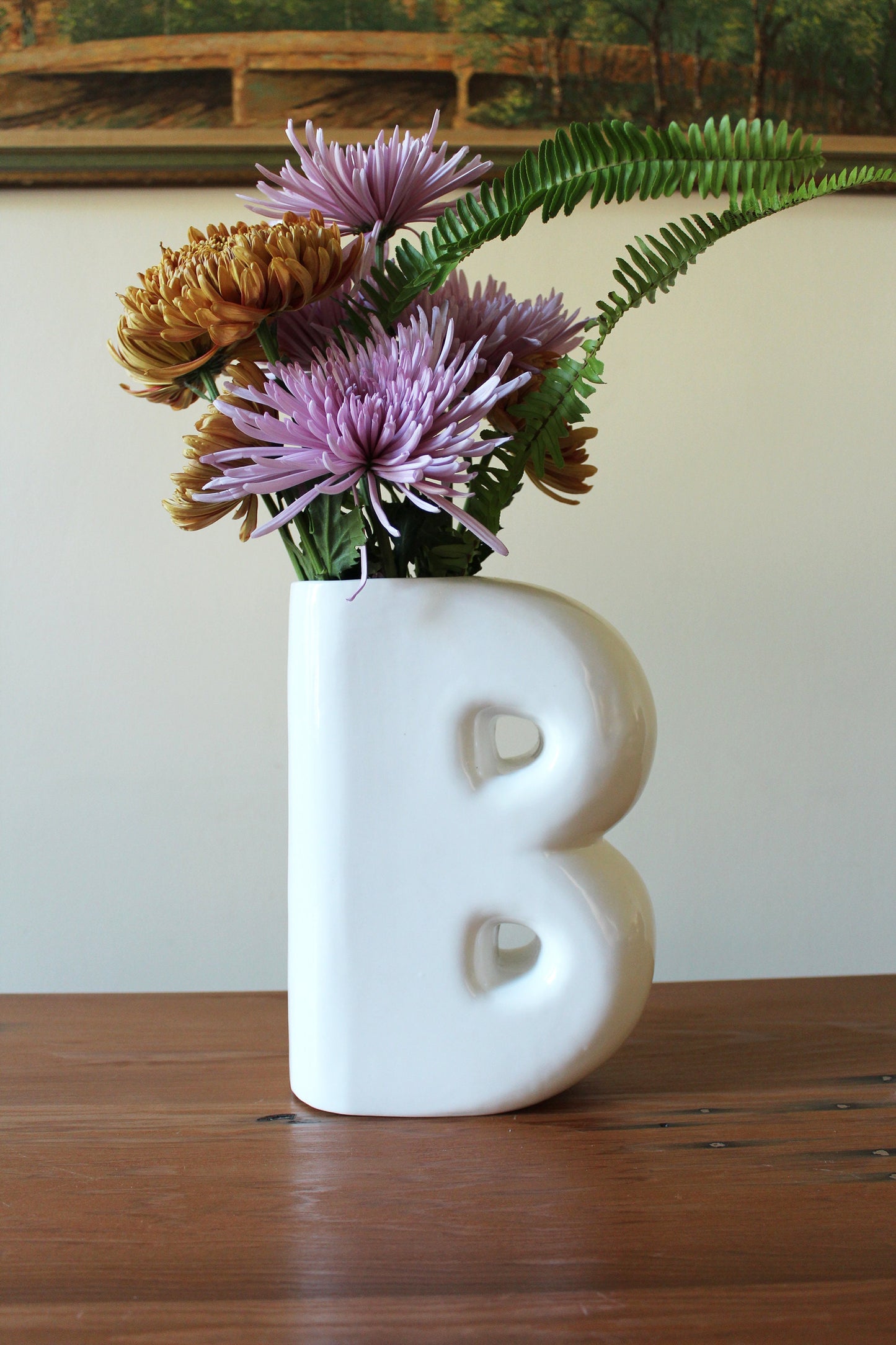 Ceramic Vase | Letter B